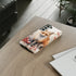 Christmas Fox in a Wreath of Red Berries - Impact Resistant Phone Case